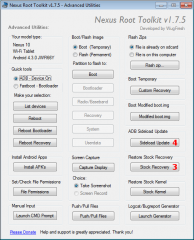 Nexus Root ToolKit - Deuxième étape