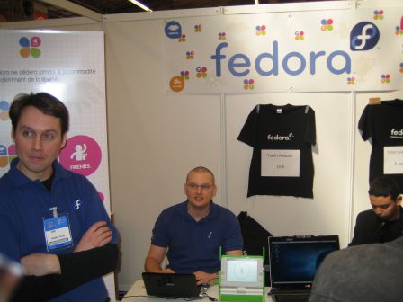 Stand Fedora-Fr à Solutions Linux 2009