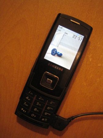 Mon Samsung E900