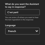 IFTTT applet Jeedom