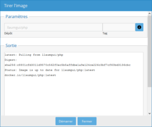 OMV Docker pull image
