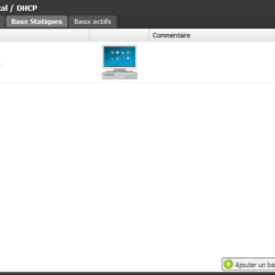Freebox - Réseau local - DHCP - Baux statiques
