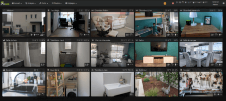 Vue synthèse de Jeedom