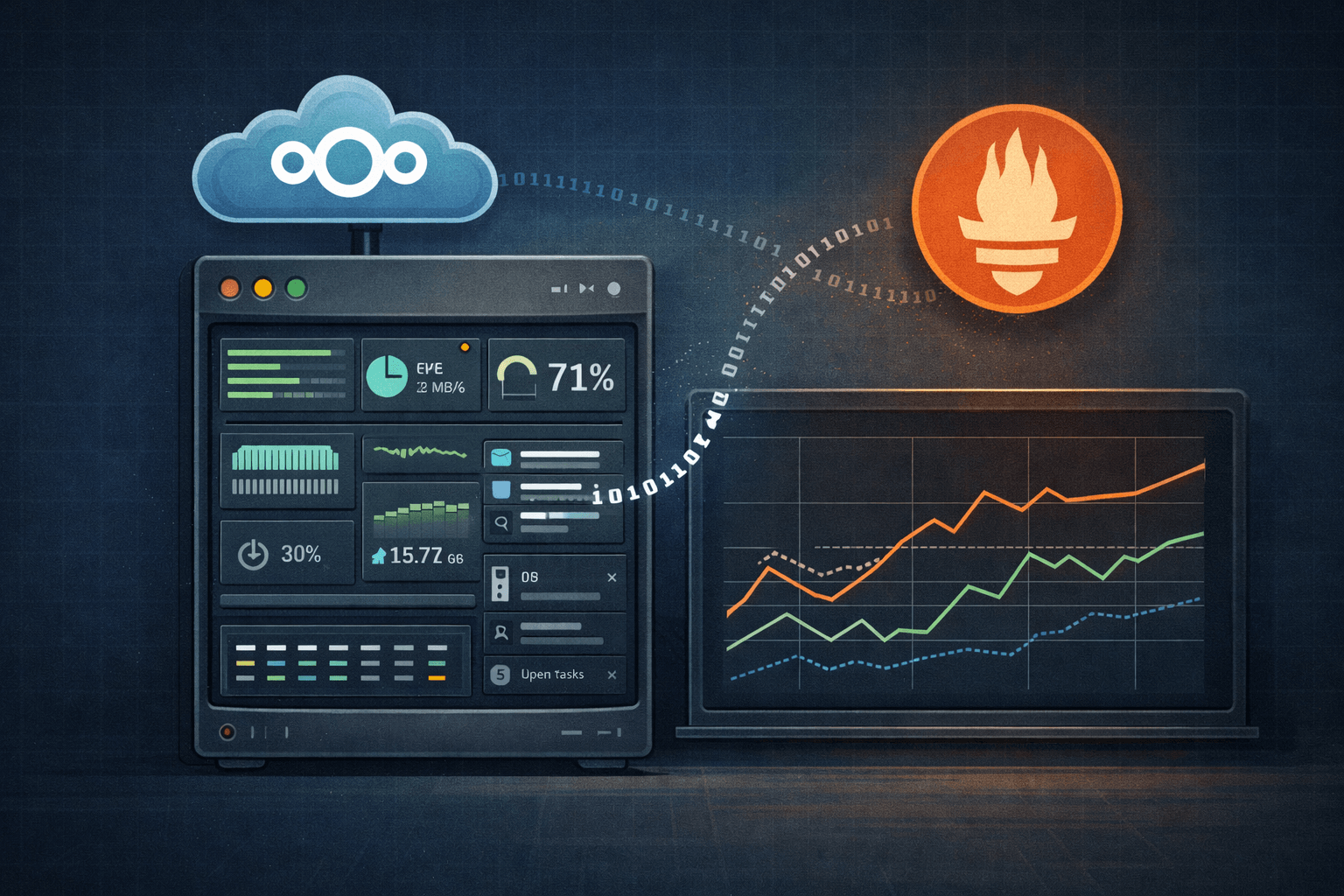 Nextcloud prometheus textfile exporter