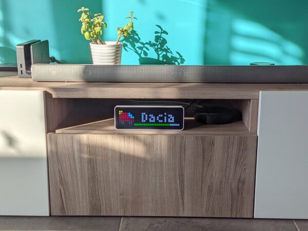 Progression de la recharge de la Dacia