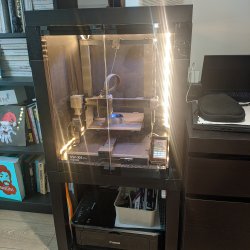 Vue complète du caisson